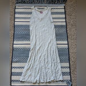 Patterned Vintage Midi Dress